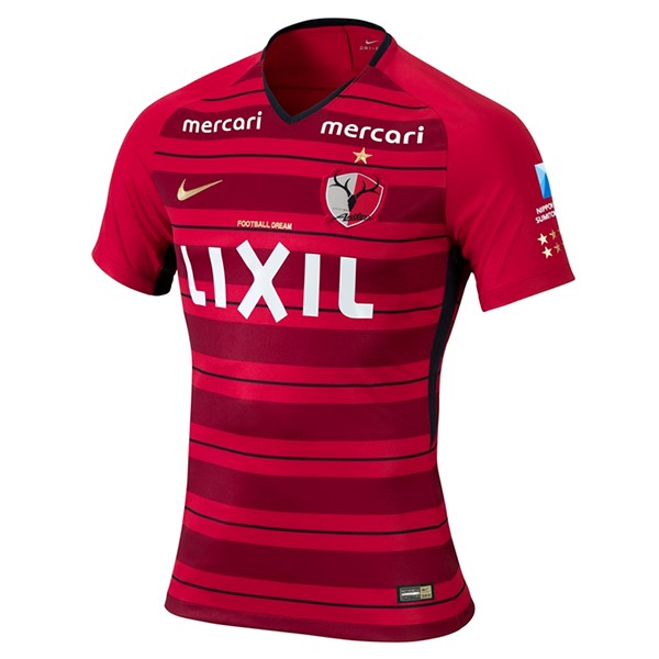 Maillot Football Kashima Antlers Domicile 2018-19 Rouge